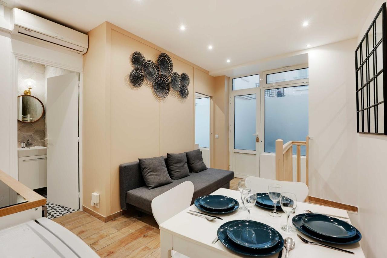 パリCosy Duplex - 1Br4P - St Fargeauアパートメント エクステリア 写真