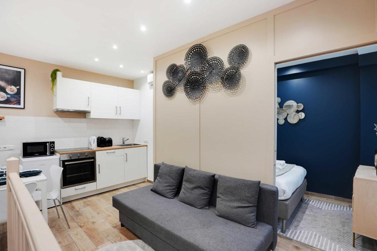 パリCosy Duplex - 1Br4P - St Fargeauアパートメント エクステリア 写真